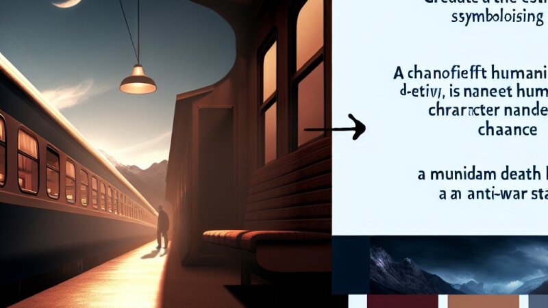 Analýza Böllovy povídky Vlak dojel přesně: osud, náhoda a lidskost