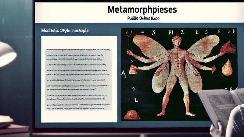 Analýza díla Proměny od Publia Ovidia Nasa