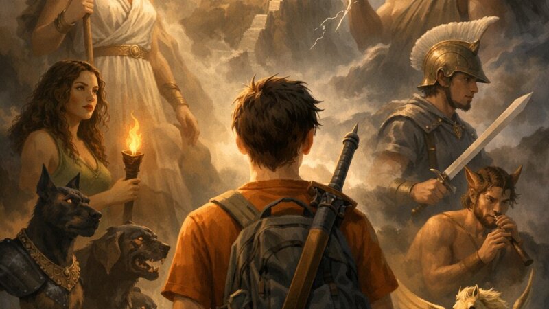 Analýza knihy Ricka Riordana Poslední z bohů - Percy Jackson
