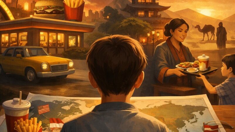 Analýza reklamních kampaní McDonald’s: podobnosti a rozdíly ve světě