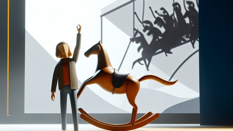 Analýza Vítězného houpacího koně (Lawrence): symbolika a dnešní význam