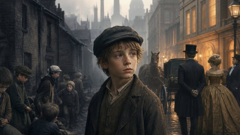 Charles Dickens: Oliver Twist a kritika viktoriánské společnosti