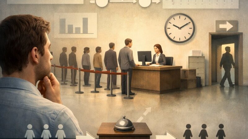 Efektivní řízení a optimalizace systému hromadné obsluhy M/M/1