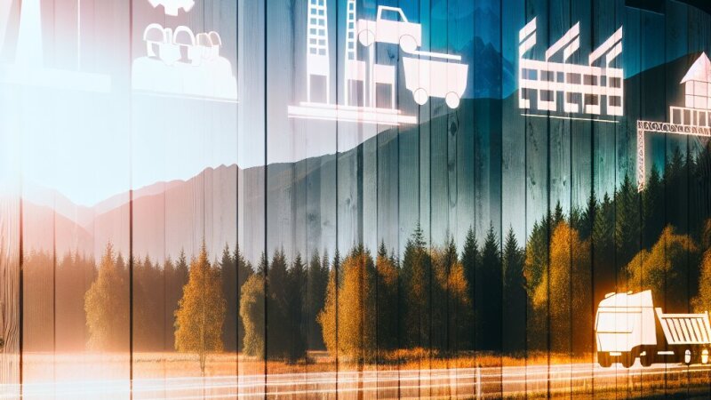 Ekonomické souvislosti lesnictví, průmyslu, stavebnictví a dopravy v ČR