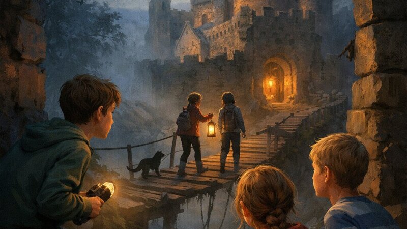 Enid Blytonová: Dobrodružství Tajné sedmy na starém hradě