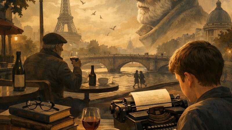 Ernest Hemingway a atmosféra jeho knihy Pohyblivý svátek