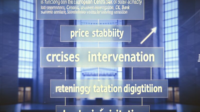 Evropská centrální banka: role, vývoj a výzvy (esej v angličtině)