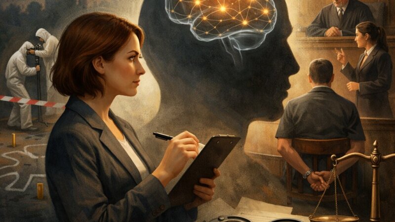 Forenzní psychologie: role psychologie v českém soudnictví a kriminalistice