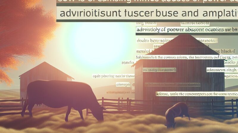 George Orwell: Farma zvířat jako varování před zneužitím moci