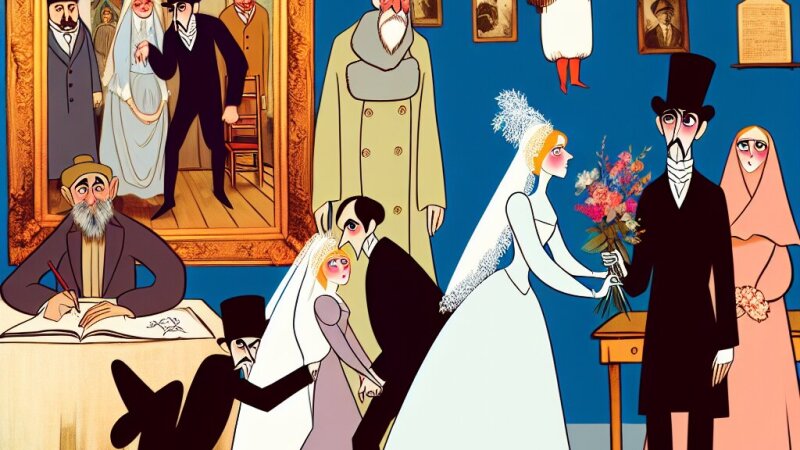 Gogolova Ženitba: komedie jako zrcadlo ruské společnosti