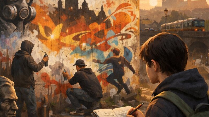 Graffiti jako výraz postmoderní kultury a jeho společenský význam