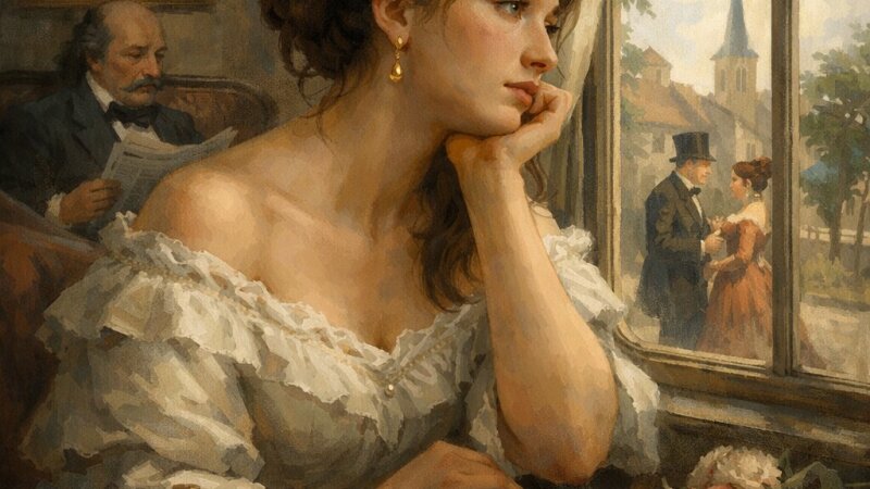 Gustave Flaubert a realistické zobrazení v románu Paní Bovaryová