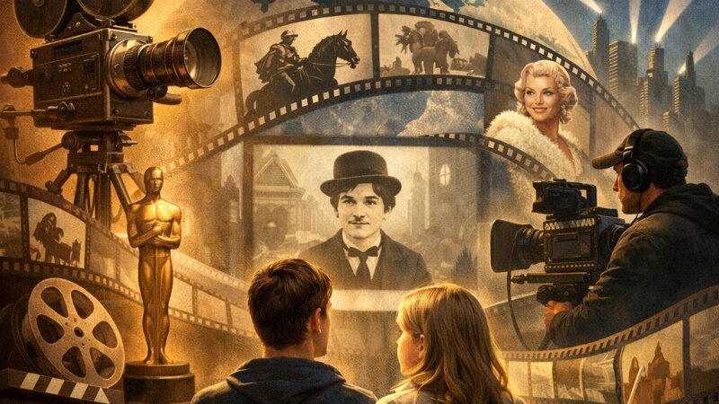 Historie a vývoj české a světové kinematografie