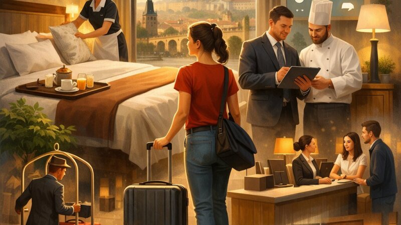 Jak hotelové zařízení a design ovlivňují zážitek hostů a efektivitu