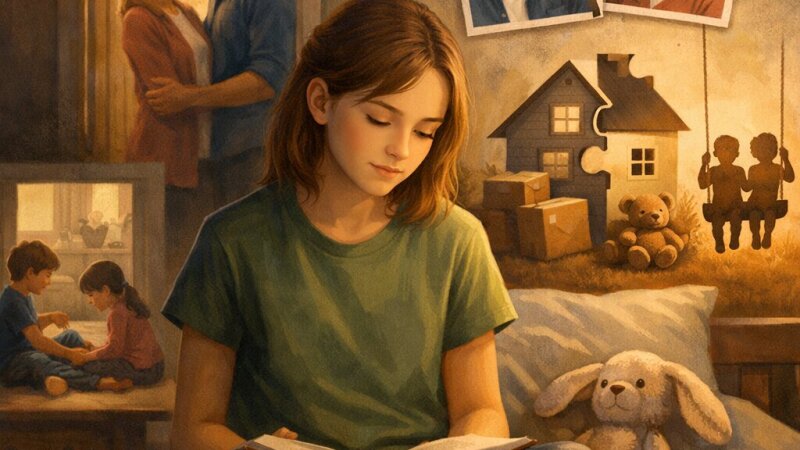 Jean Ure: Přijetí změn v rodině v knize Melanie a já