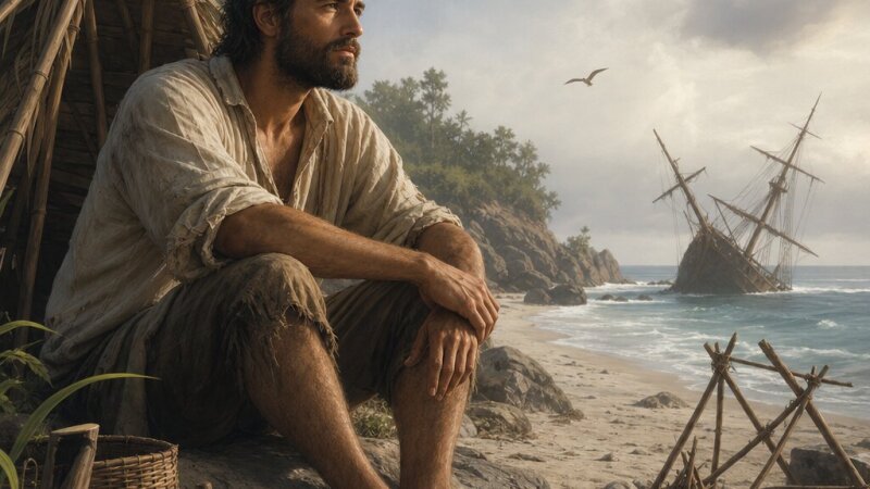 Josef Věromír Pleva: Robinson Crusoe – rozbor díla