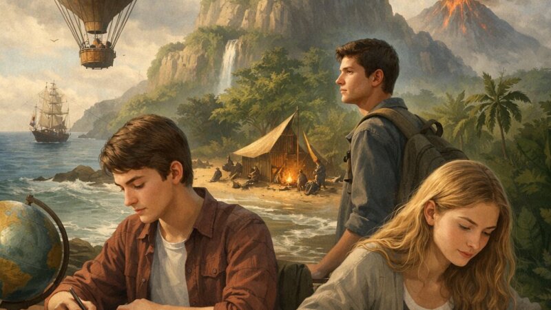Jules Verne a význam románu Tajuplný ostrov v dobrodružné literatuře