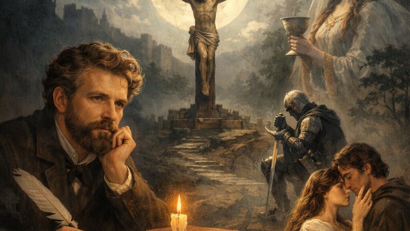 Julius Zeyer a rozbor legend o krucifixu: Symbolika a význam díla