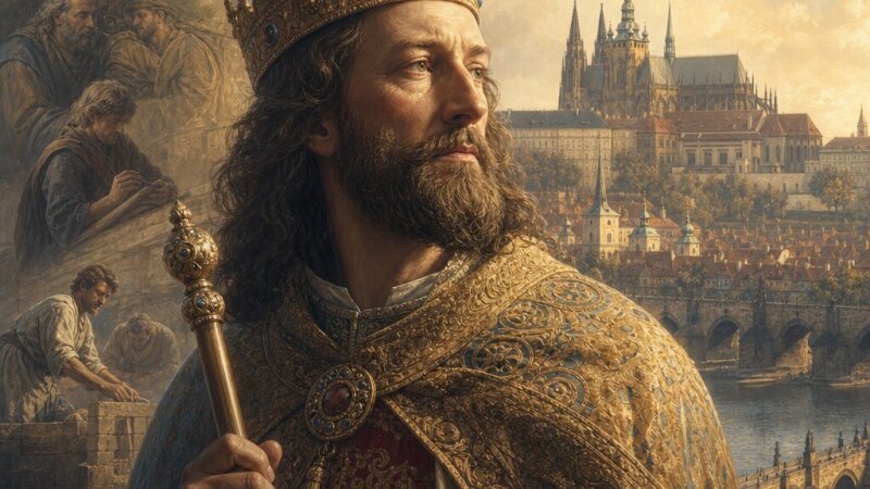 Karel IV. v podání Františka Kožíka: život a vláda
