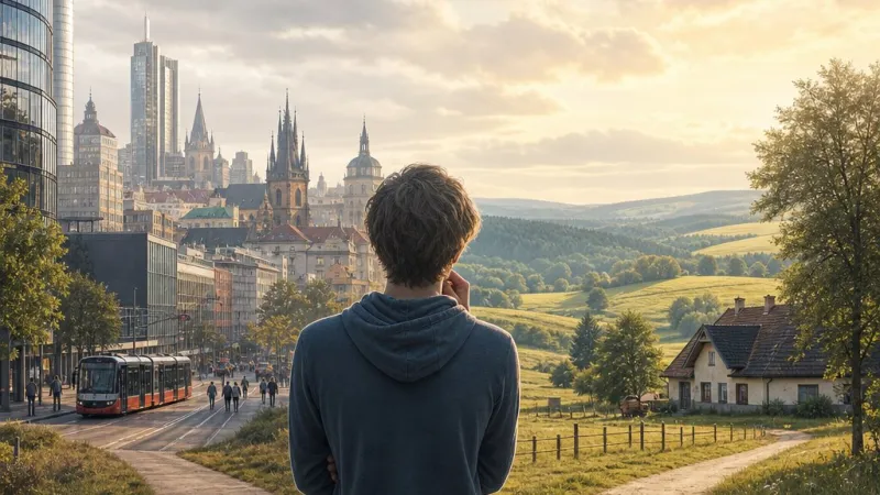Kde se žije nejlépe? Úvaha o městě a venkově