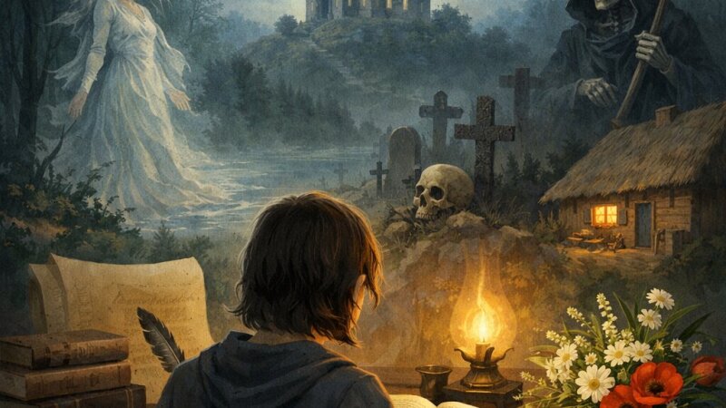 Literární analýza balad Kytice od Karla Jaromíra Erbena