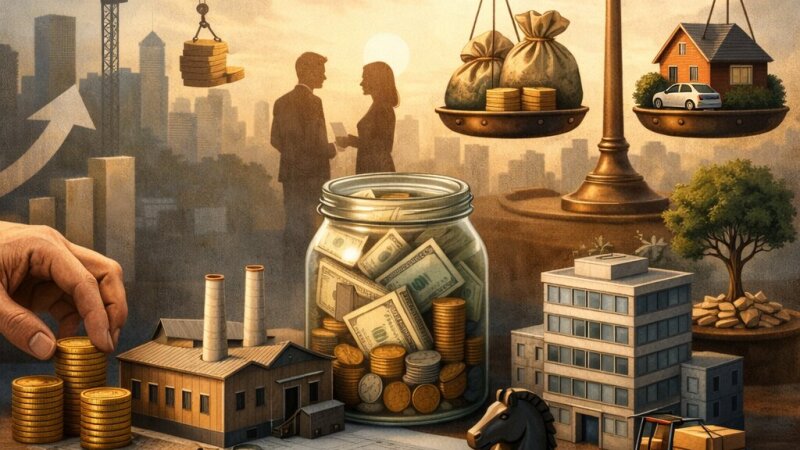 Majetek a způsoby financování firem: Klíčové koncepty pro podnikání