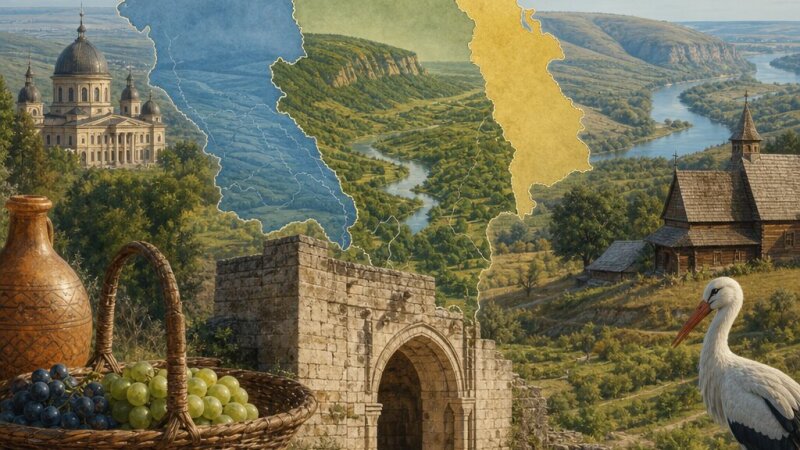 Moldavsko: poloha, historie a zajímavosti