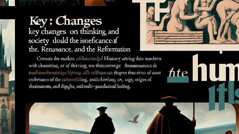 Novověk: Klíčové změny myšlení a společnosti v českých dějinách