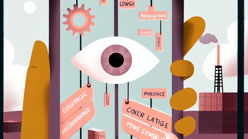 Orwellova 1984: Novomluva a jazyk moci v totalitě