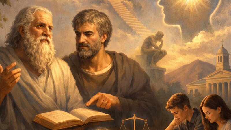 Platón a Aristoteles: Klíčové myšlenky starověké filozofie