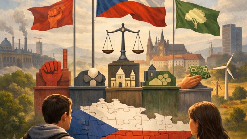 Přehled politických stran a hlavních ideologií v ČR