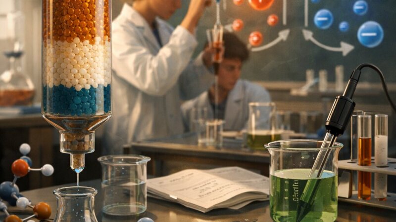 Protokol z laboratorních cvičení: Měniče iontů ve fyzikální chemii