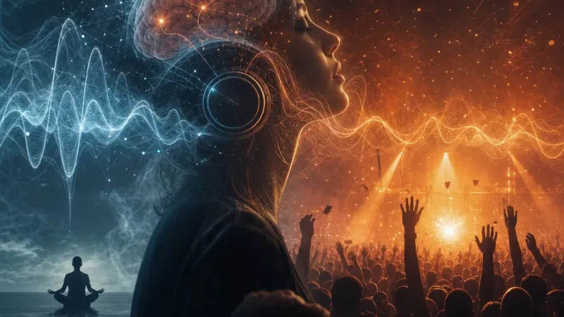 Psychologický rozbor techna: rytmus, emoce a kolektivní zážitek