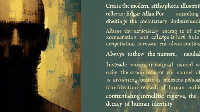 Rozbor Poeovy povídky 'Muž, který se rozpadl' — žánr a význam