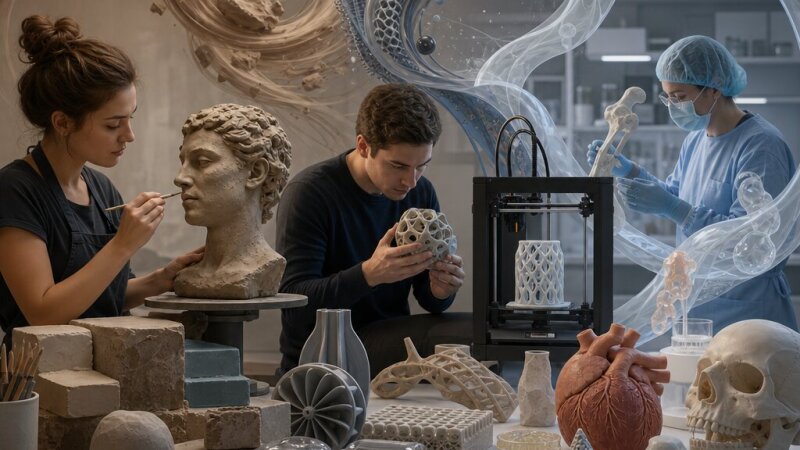 Rozmanitost a využití modelovacích materiálů v různých oborech
