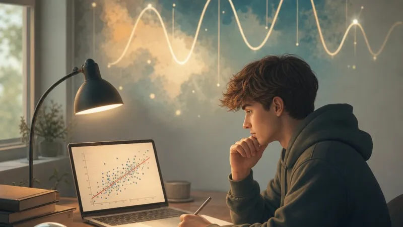 Sdružené regresní přímky a periodické řady v statistice
