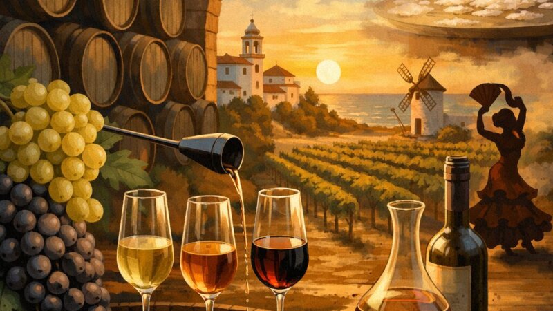 Sherry: Historie a výroba unikátního španělského vína
