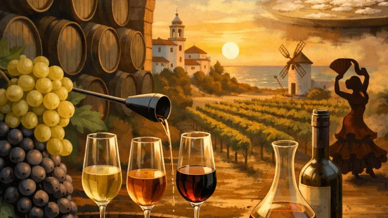 Sherry: Historie a výroba unikátního španělského vína