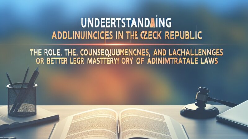 Správní delikty v ČR: role, sankce a aktuální právní výzvy