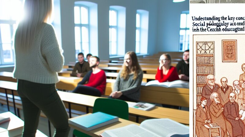 Světla Klapilová a klíčové koncepty sociální pedagogiky v Česku