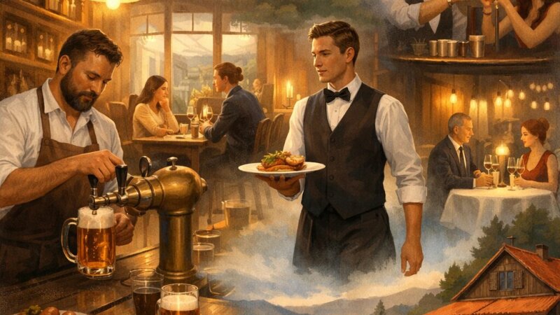 Typy a charakteristika pohostinských zařízení v Česku