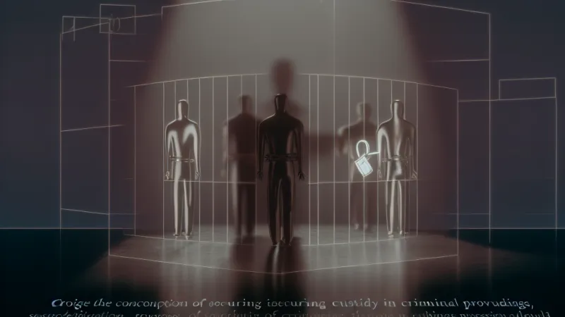 Vazba v trestním právu procesním: právní rámec a zásady ochrany osobní svobody