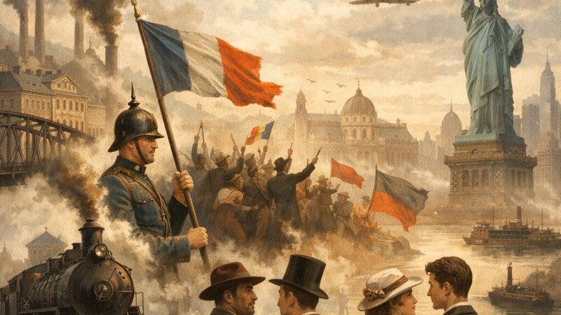 Vývoj Evropy a USA mezi lety 1848 a 1914: Historický přehled