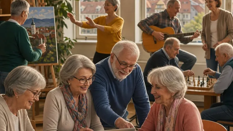 Vzdělávání seniorů v klubu seniorů v Banské Bystrici