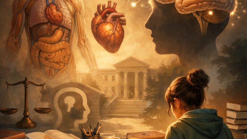 Základy anatomie a fyziologie pro psychologii: příprava na přijímací zkoušky
