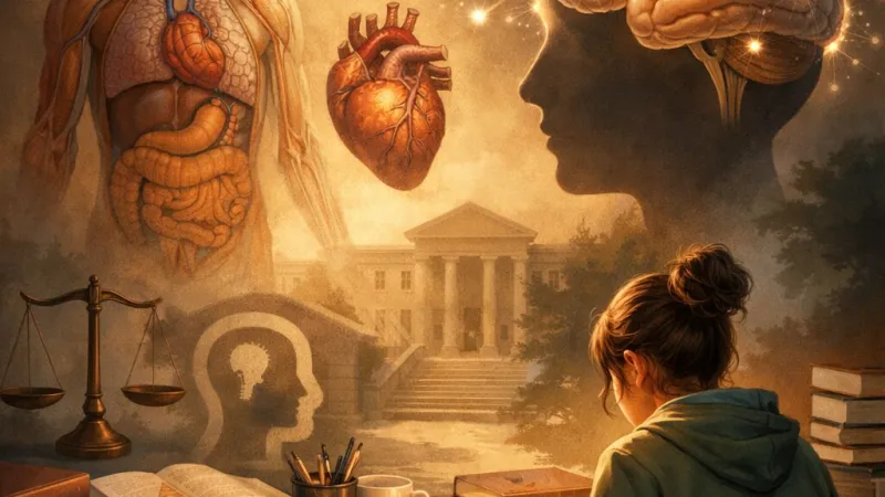 Základy anatomie a fyziologie pro psychologii: příprava na přijímací zkoušky