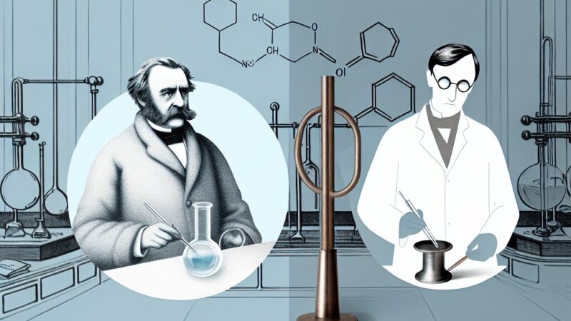 Životní příběhy a vědecký přínos Henryho Cavendishe a Victora Meyera